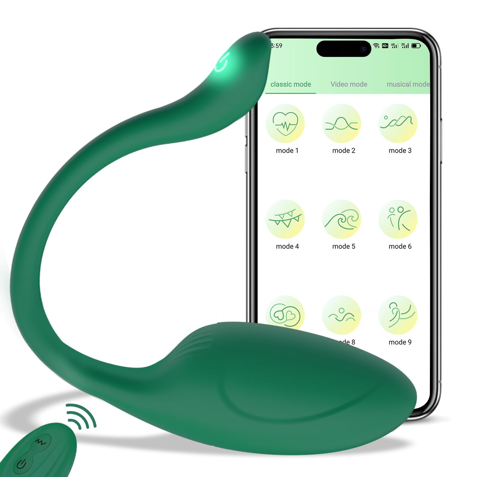 App-Controlled Wearable Massager