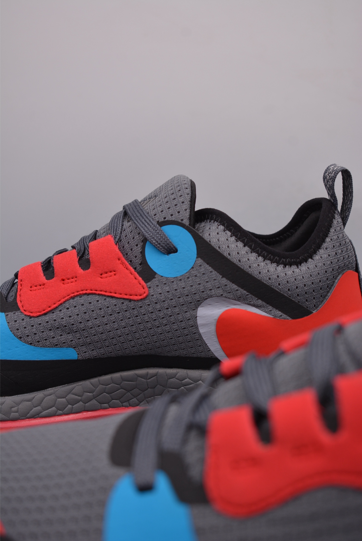 Adidas AlphaBounce Beyond M Grey Blue Red CG0080