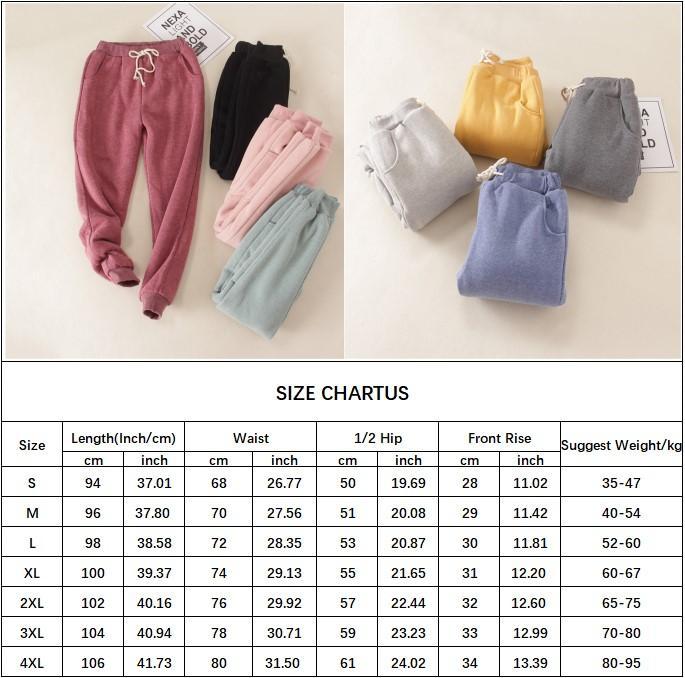 Sherpa Lined Sweatpants-Thermal & Slim