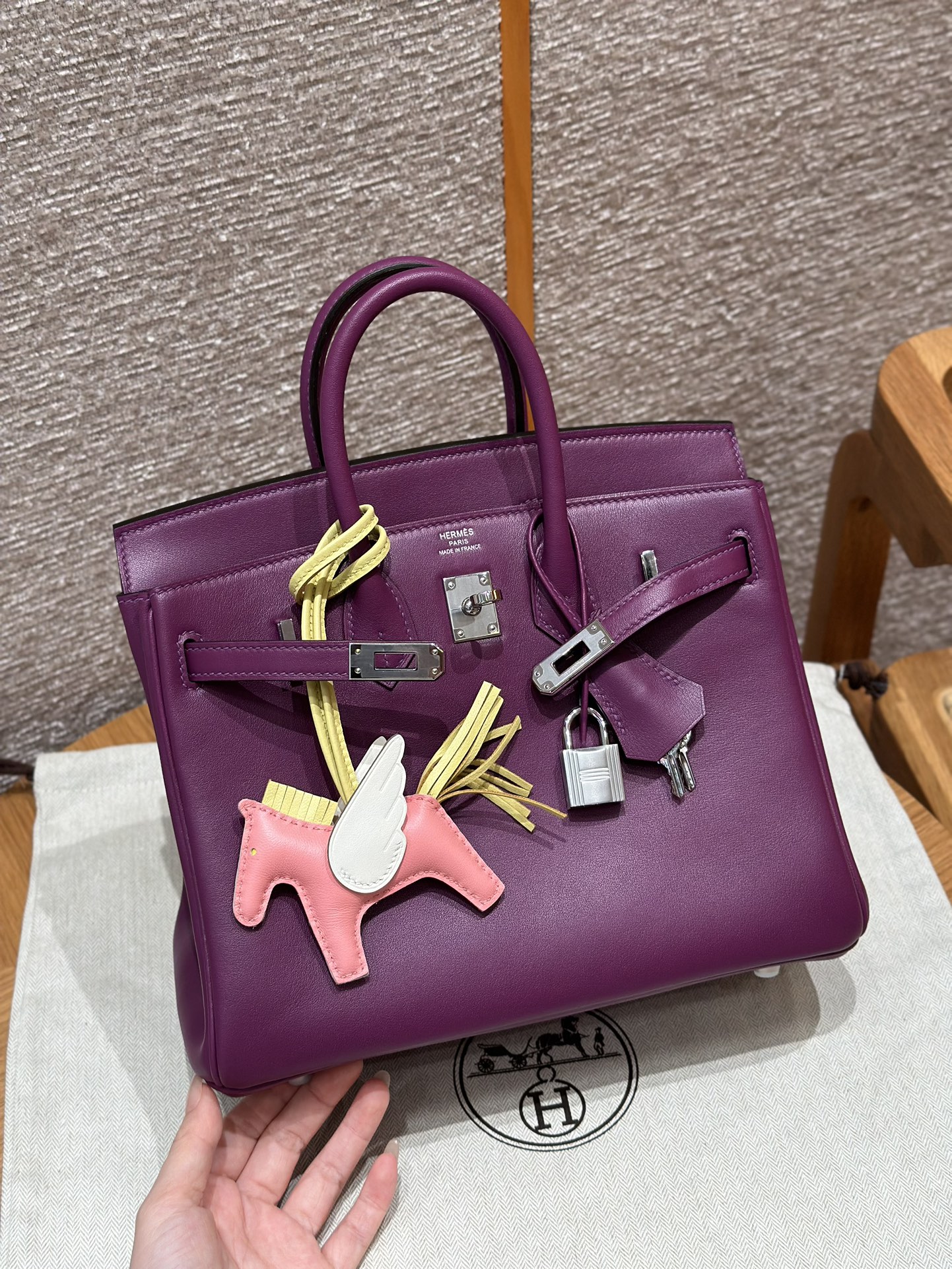 Hermès Birkin P9Anemone (Handmade to Order)