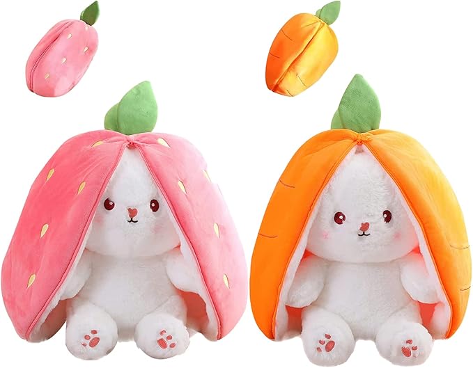 🐰🐰Cute and charming bunny plush pillow🥕🍓