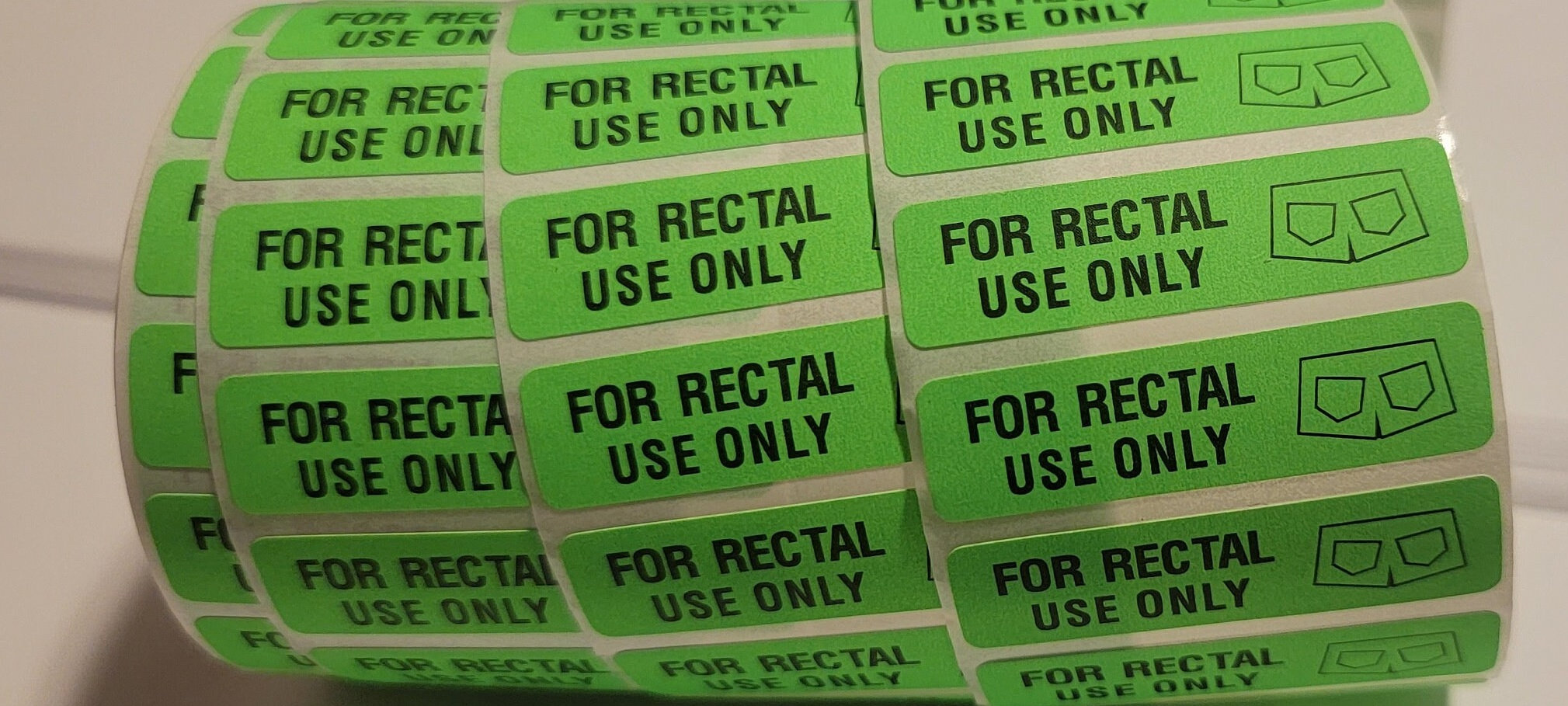 For Rectal Use Only Stickers🎟️