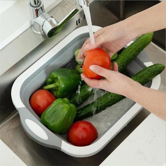 3in1 Multi-Function Foldable Cutting Board