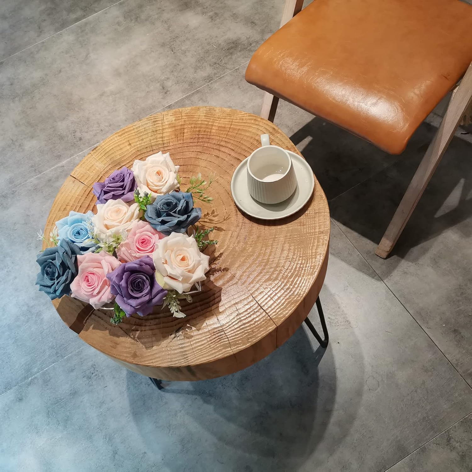 Acrylic Flower Vase Heart Shaped