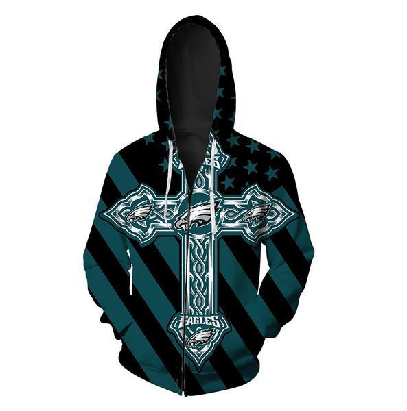 EAGLES 3D HOODIE UNIQUE 135
