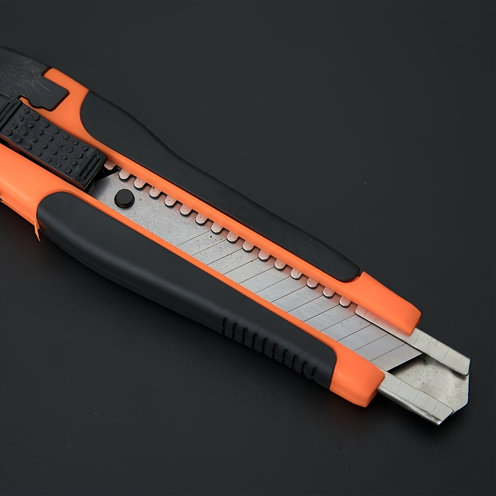 13 Pcs Tool Box Saw Measuring Electric Pen Pliers Wrench Screwdriver Art Knife Hammer Tape Level Ruler Combination Set Household Work Hand Tool Box