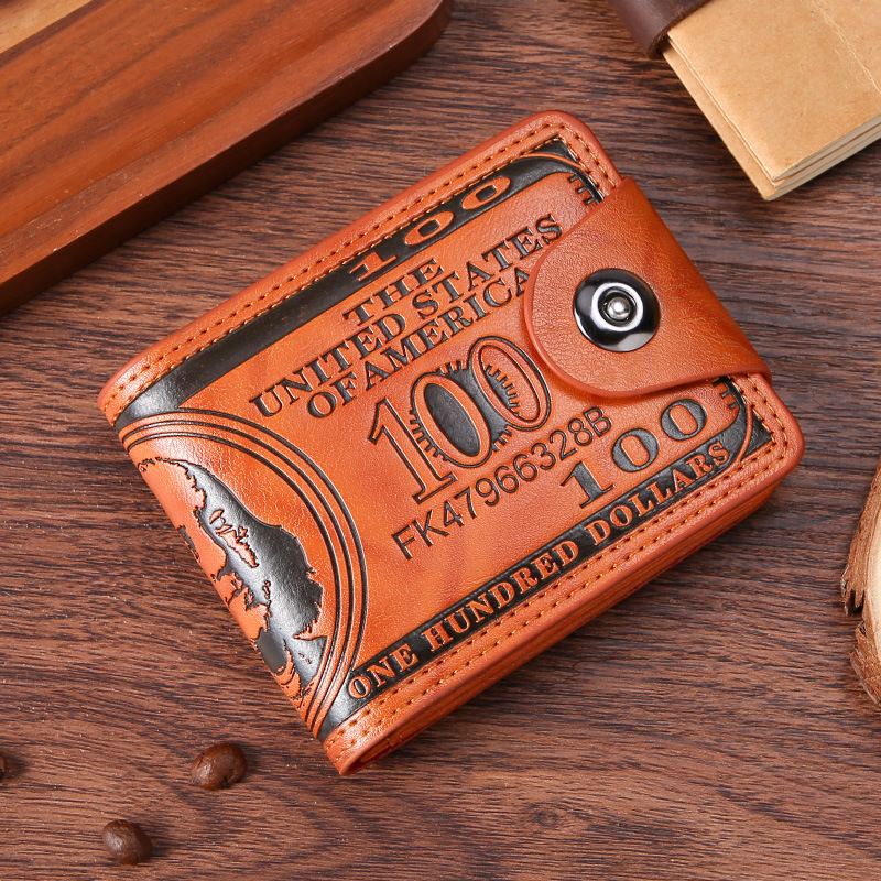Men's Leather Bifold Wallet with 
