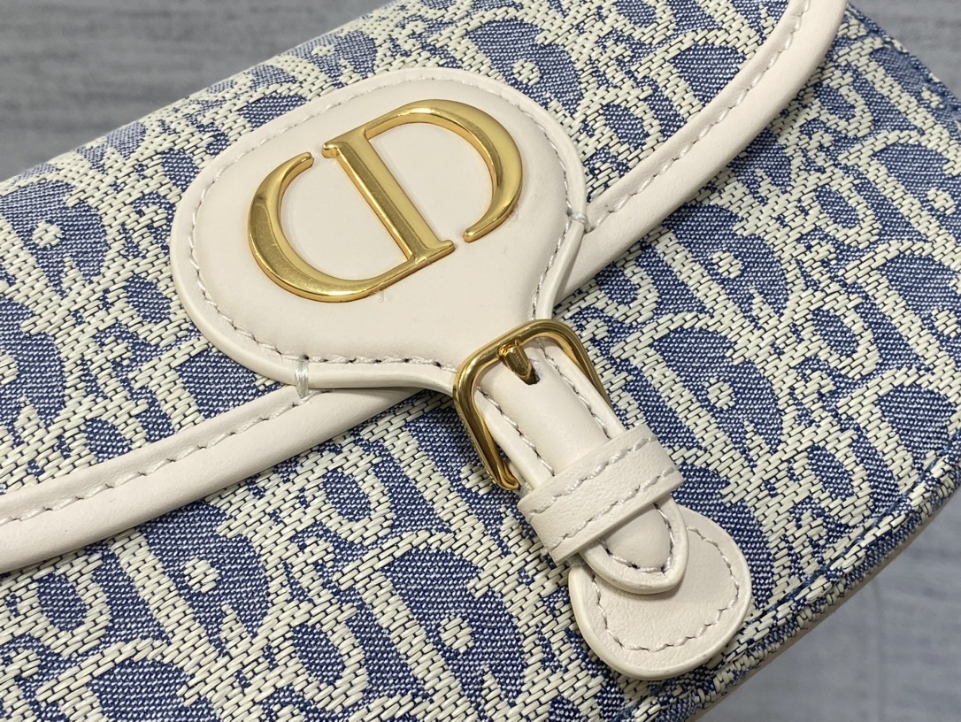 Dior Bobby East-West Raffia Straw Bag