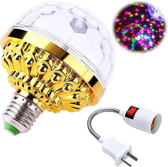 🔥Colorful Rotating Magic Ball Light