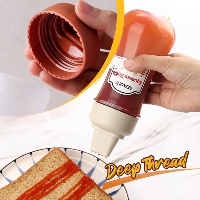 (🌲Early Christmas Sale- SAVE 48% OFF)Condiment squeeze spray bottle-BUY 2 GET 2 FRE NOW!