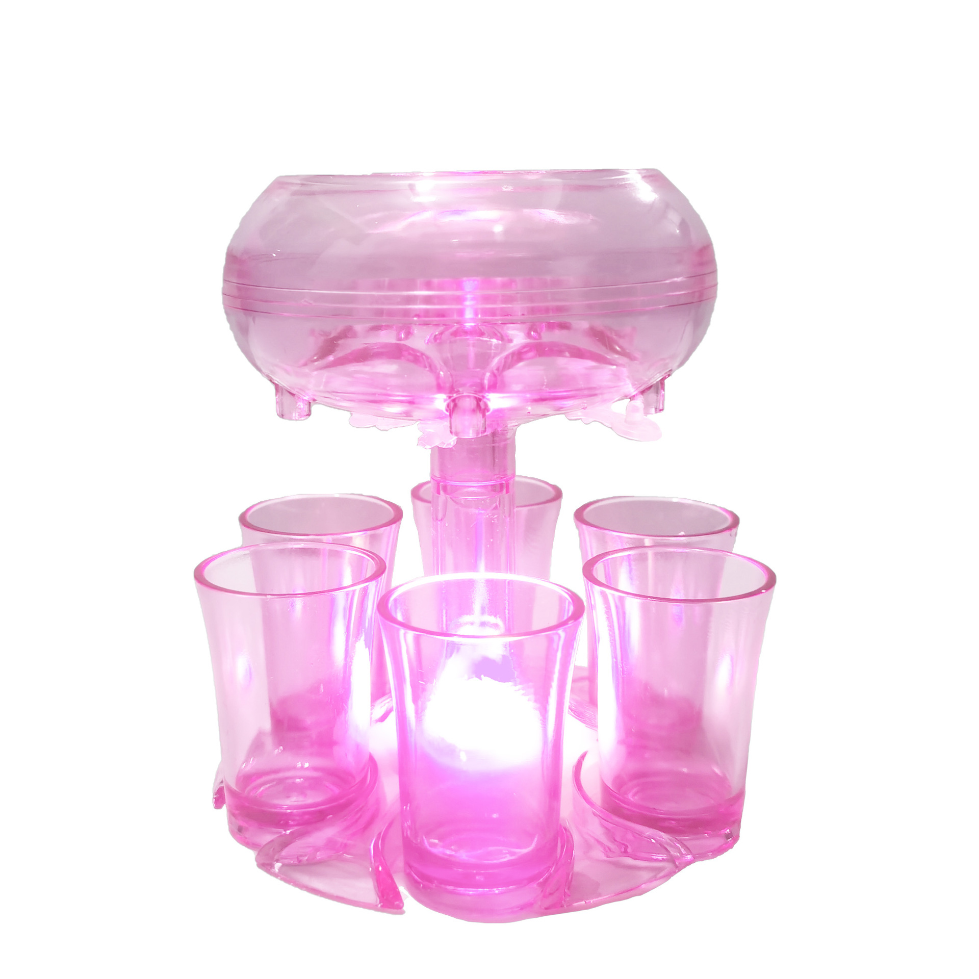 🌼🍷 6 Shot Glass Dispenser and Holder