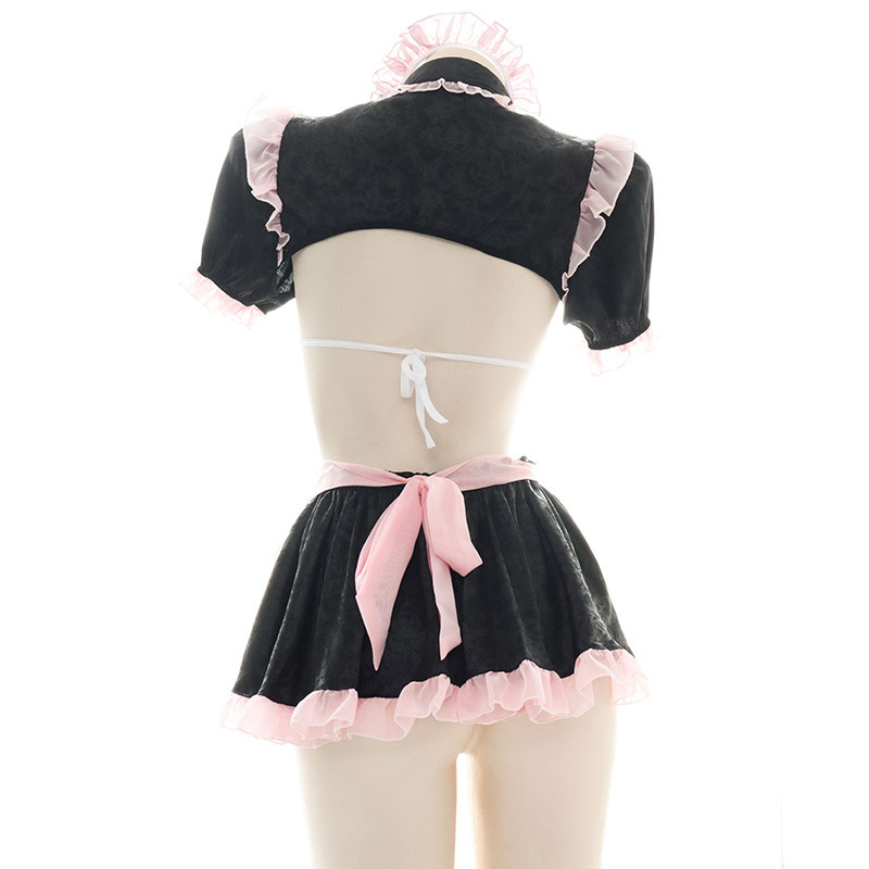 Cute Lace Maid Lingerie Set