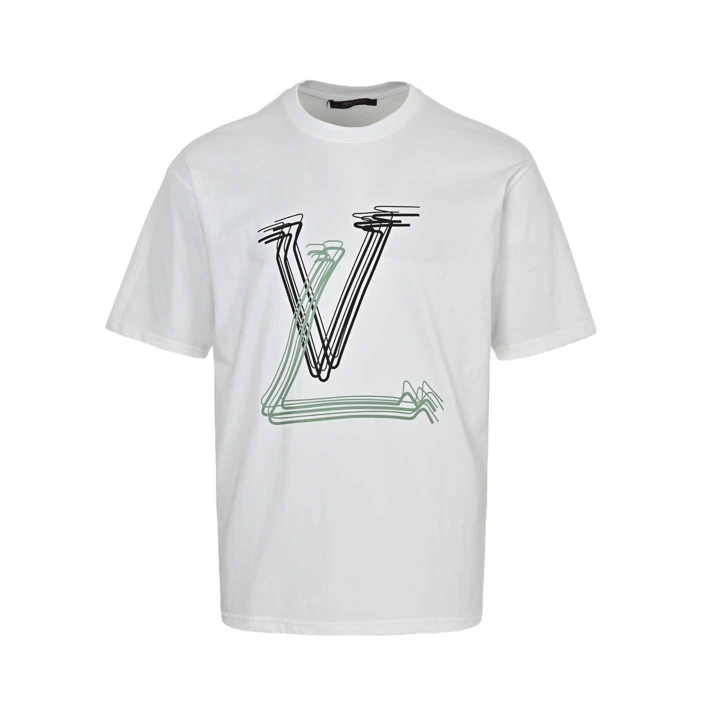 Louis Vuitton 25ss line logo print short sleeves