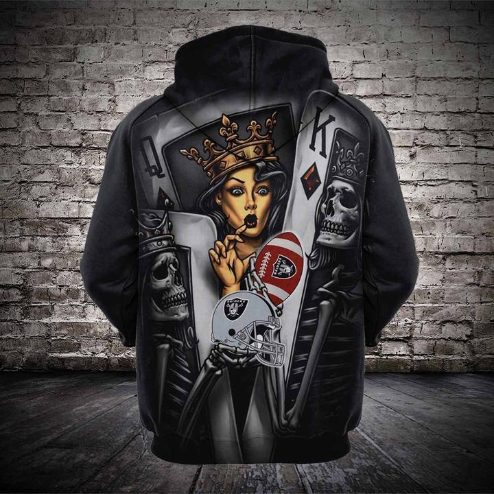 LAS VEGAS RAIDERS 3D HOODIE UNIQUE 121