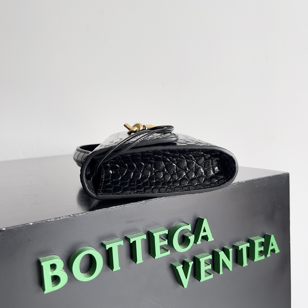 Bottega Veneta Andiamo rare crocodile leather handbag 741511