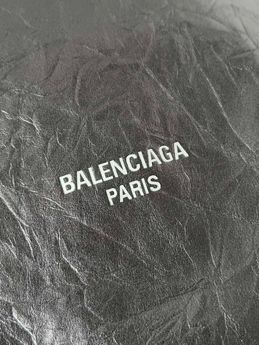Balenciaga Crush Trash Clutch Small