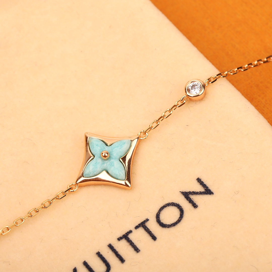 Louis Vuitton Amazonite Bracelet