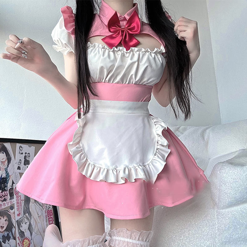 Sexy Maid Uniform Lingerie Dress