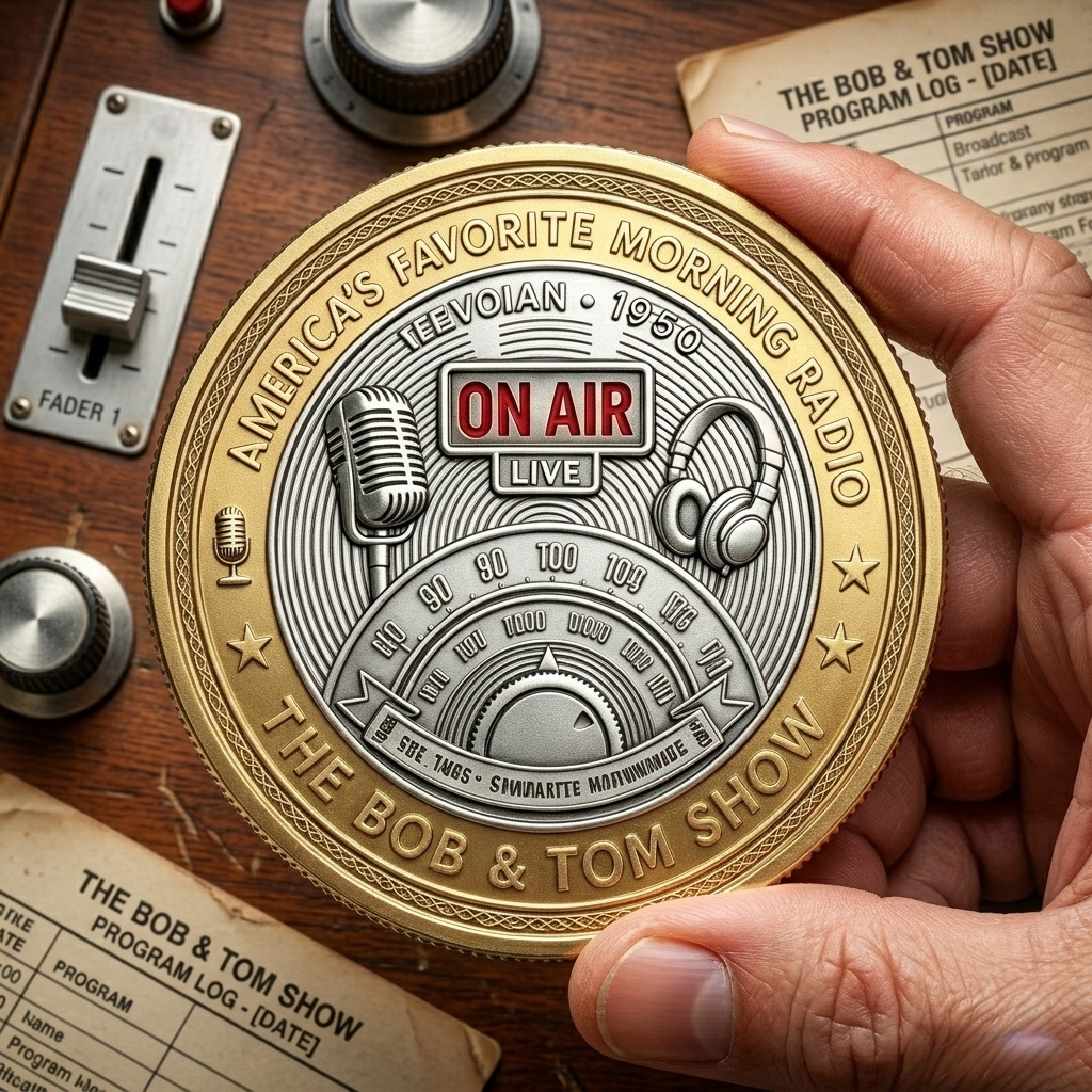 🎙️ Bob Kevoian Legacy Coin: The Voice & The Laugh – Bob & Tom Tribute 📻