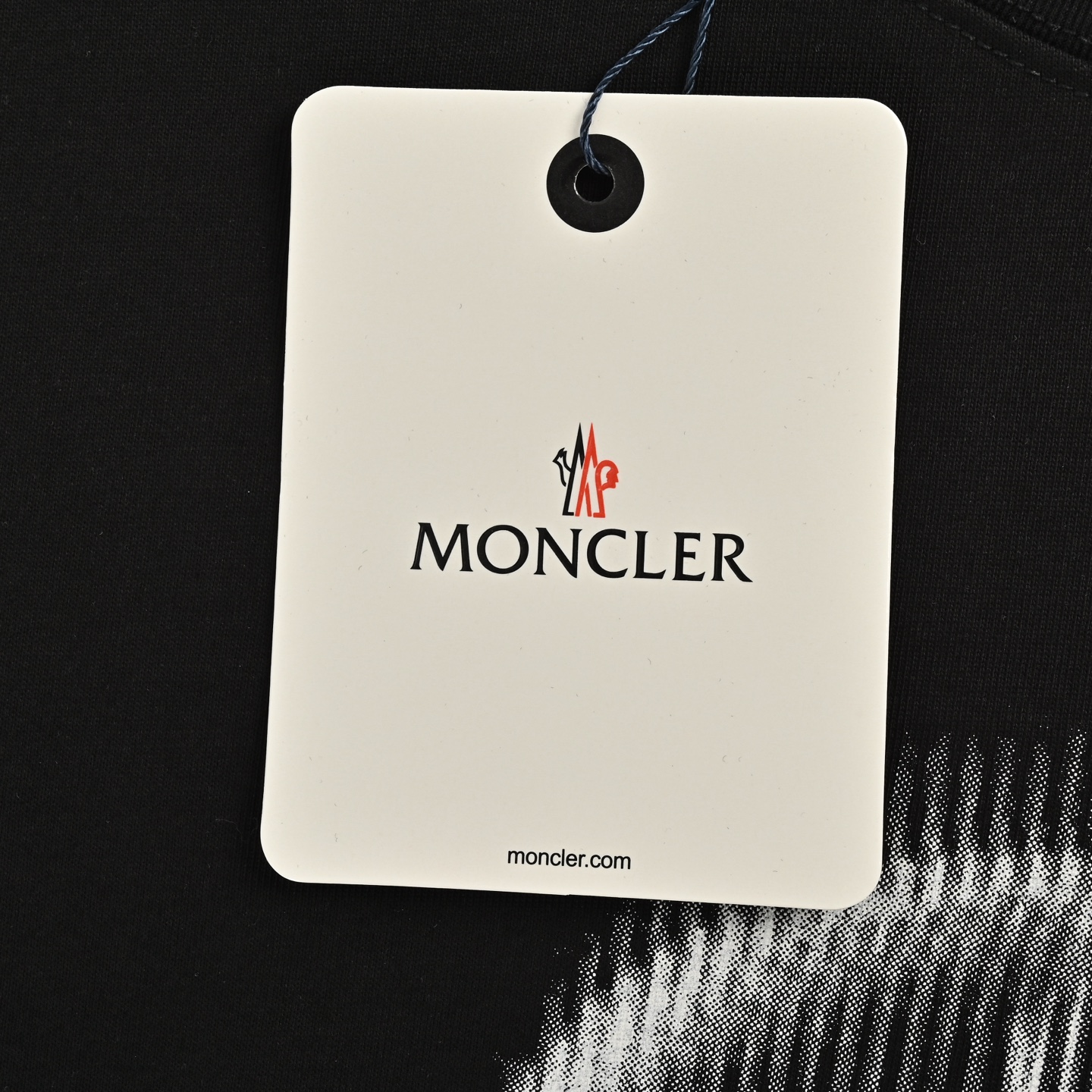 Moncler 25ss pixelated logo print short sleeves