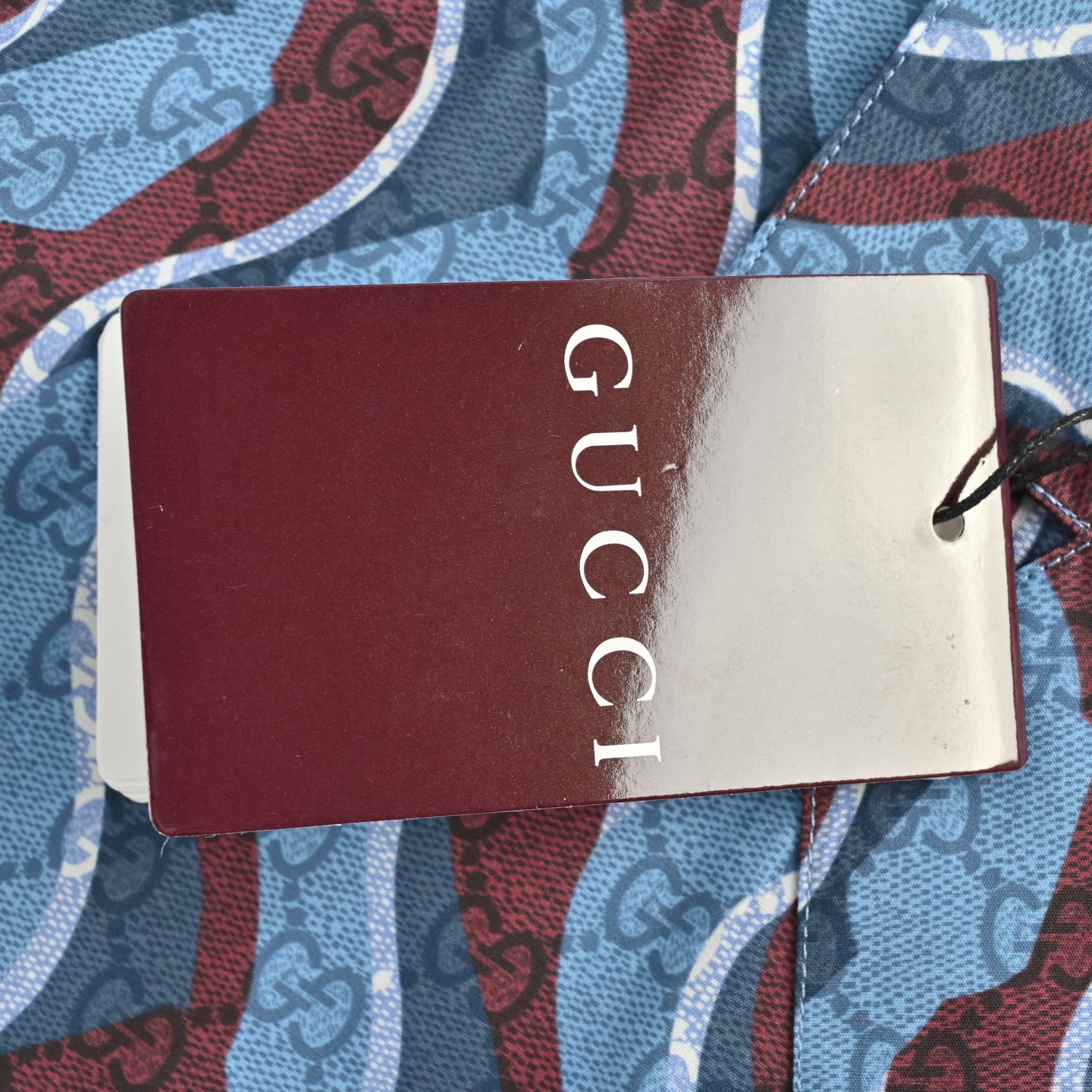 Gucci 25ss short-sleeved shirt with all-over snake print