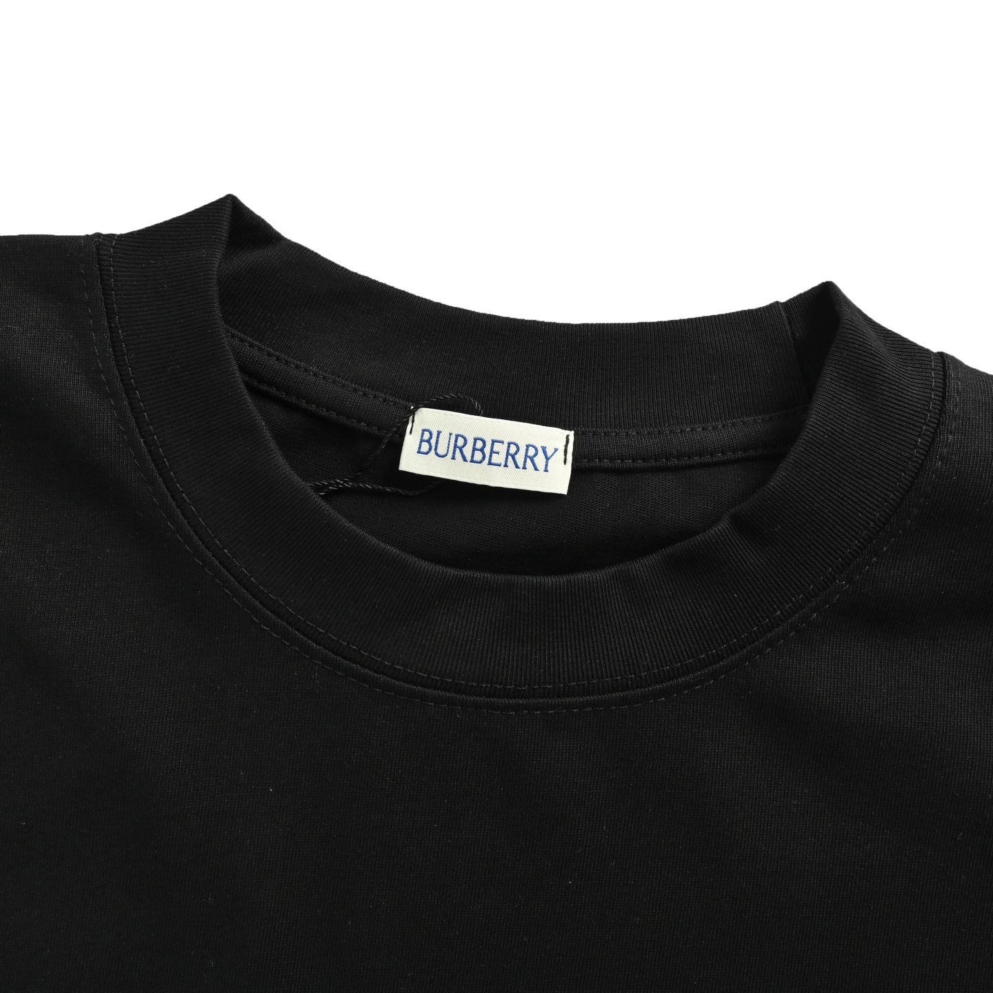 Burberry 25ss contrast collar horse print short sleeves