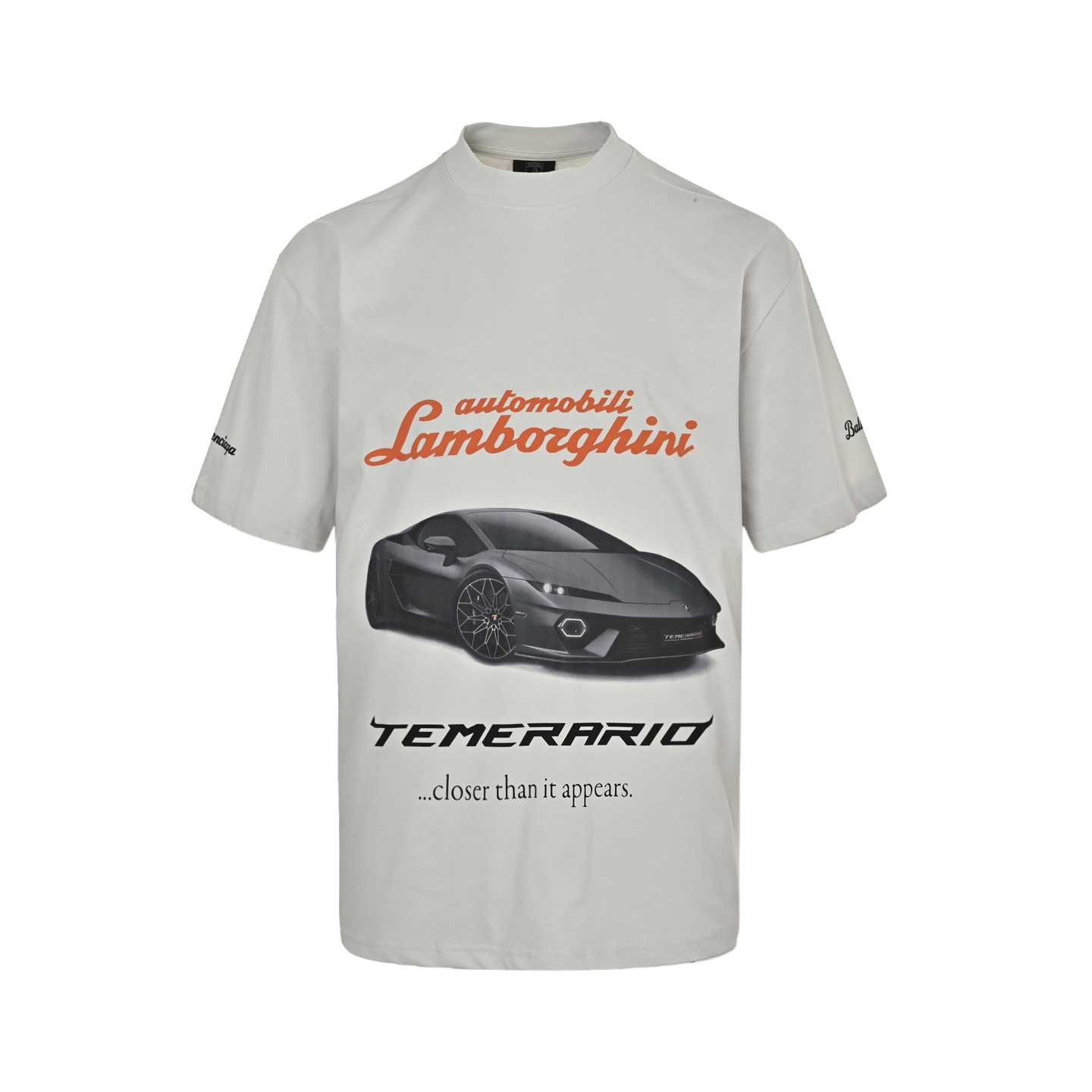 Balenciaga Lamborghini racing short sleeves