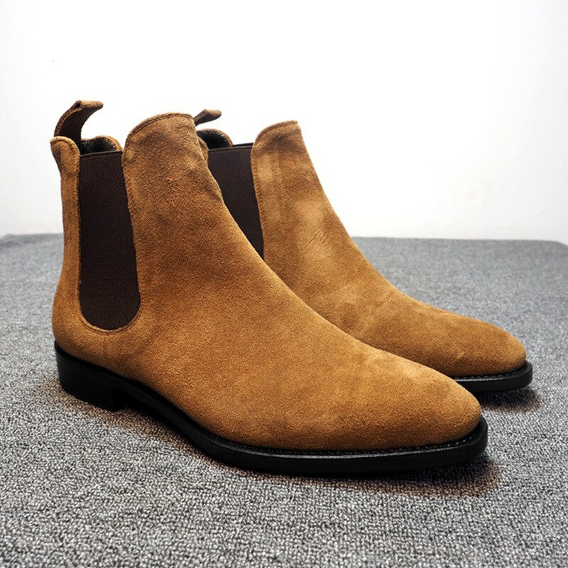Winter Chunky Boot for Men Warm Flats Shoes Botas Mujer