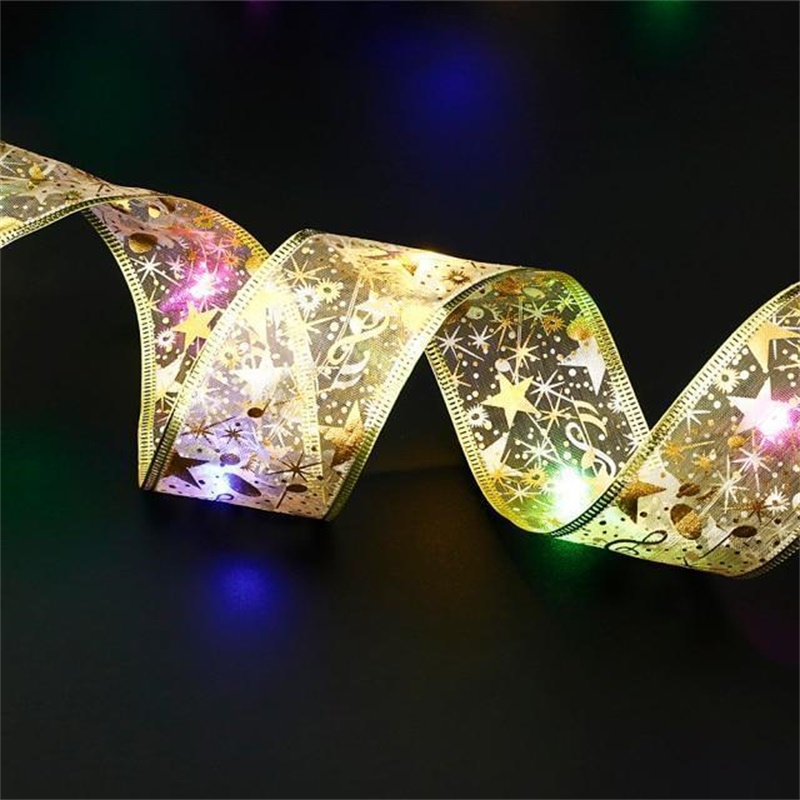Christmas Ribbon Fairy Lights( 🔥Buy 2 get 1 free now)