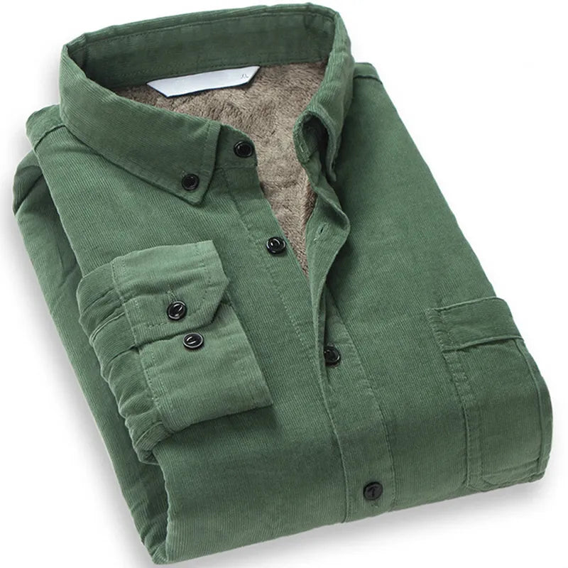 Summit Fleece Lined Corduroy Shirt