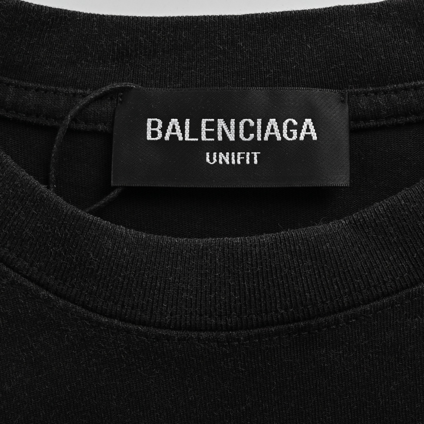 Balenciaga 25ss white ring logo print short sleeves
