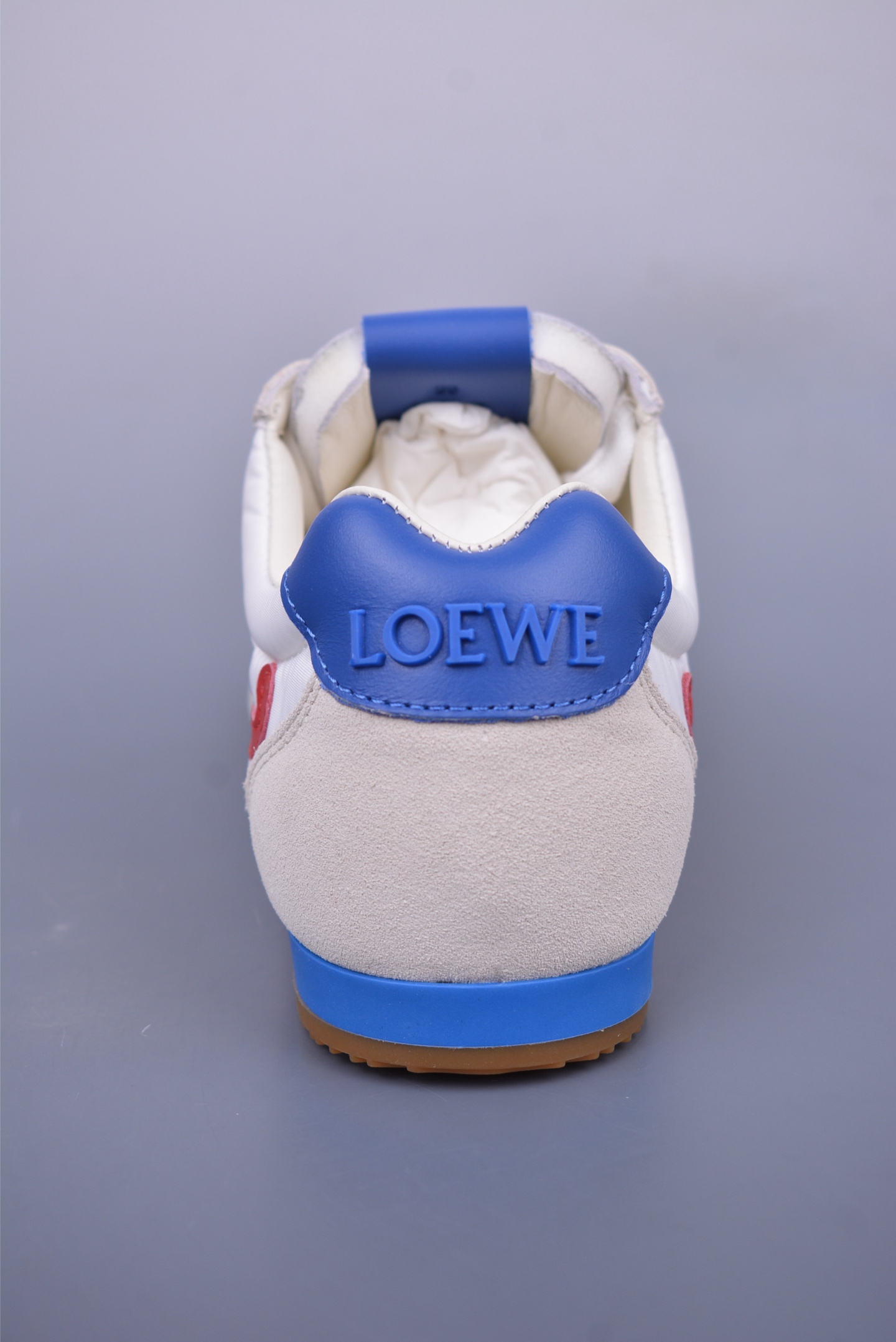 Loewe Ballet Runner 2.0 Sneakers White Blue Red 2FLLBR282X02-4868