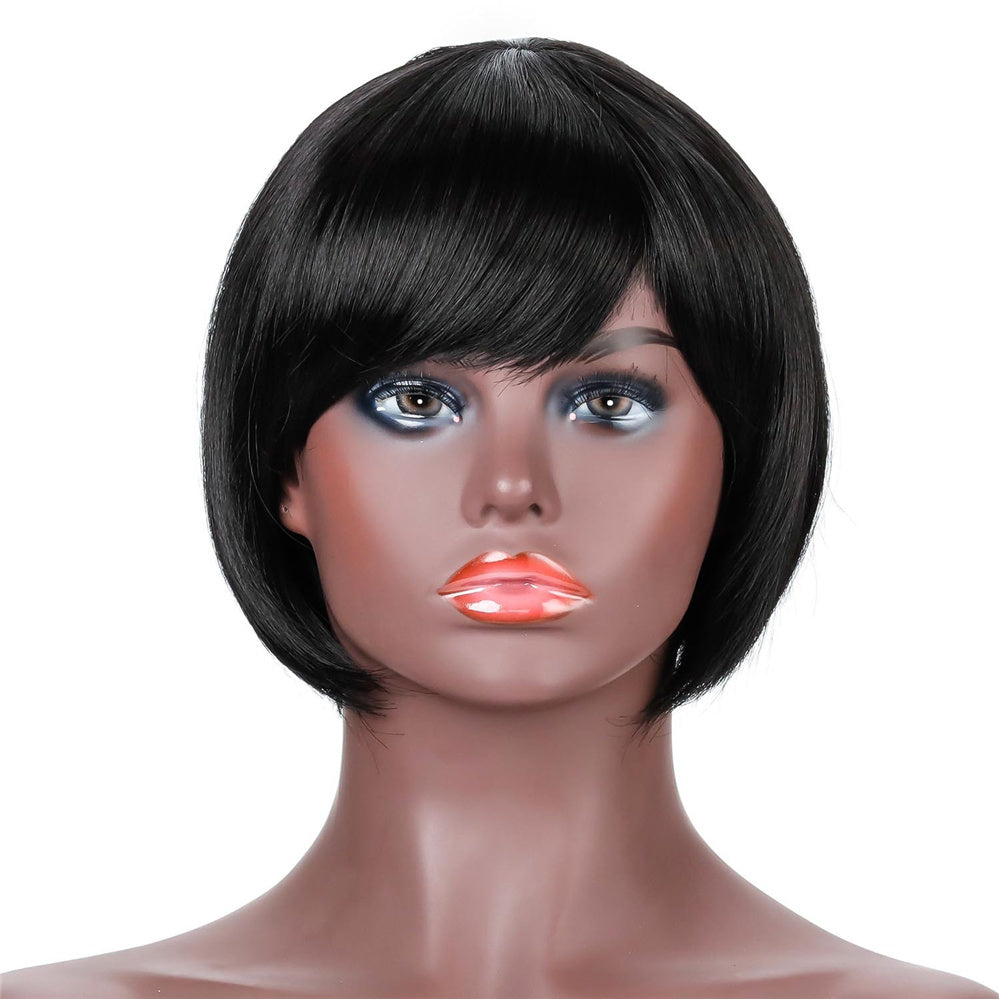 Luna Wigs Short Style Pixie Cut Straight Hair