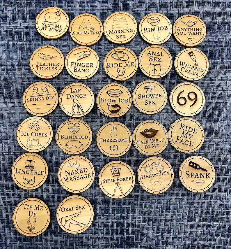 Naughty Tokens for Him and Her