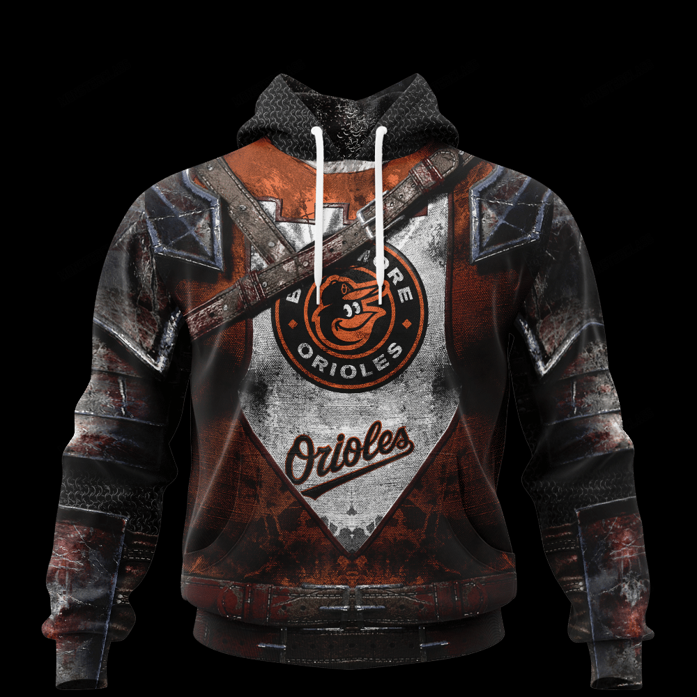 BALTIMORE ORIOLES 3D WARRIORS HOODIE