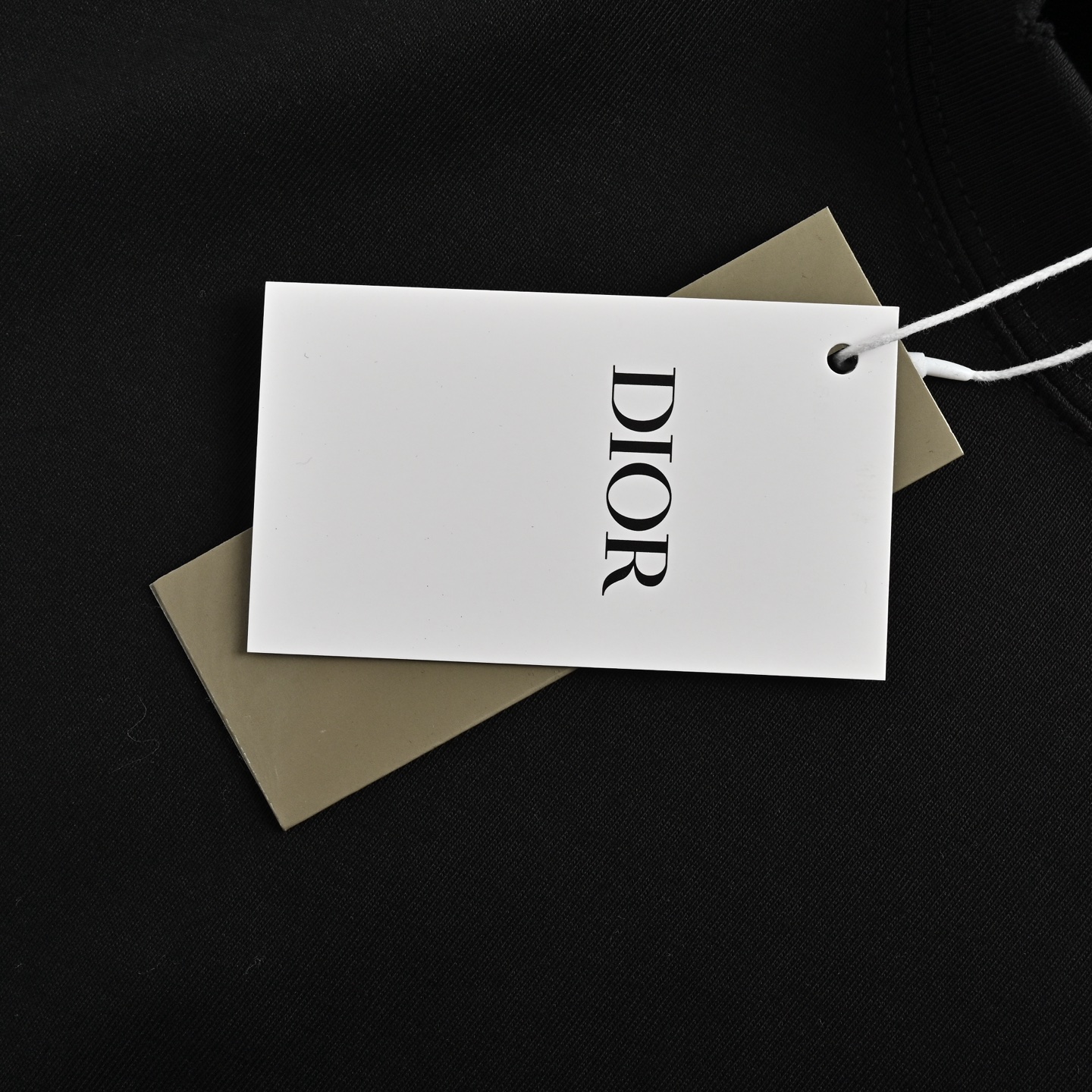 Dior 24ss mottled distressed letter hole short sleeve