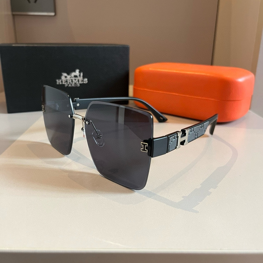 Hermes rimless sunglasses