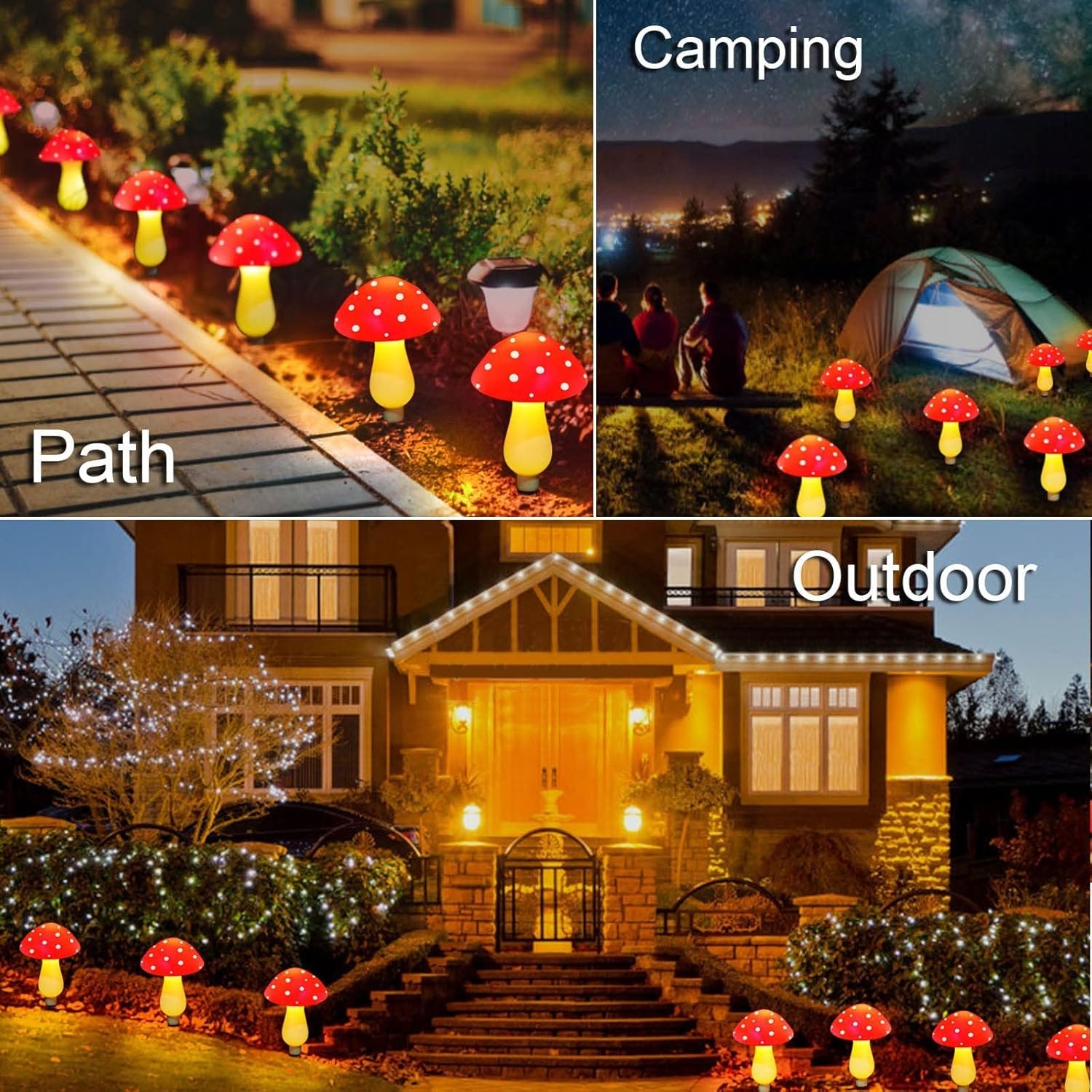 🏆Flash Sale⚡Mushroom Solar Lights
