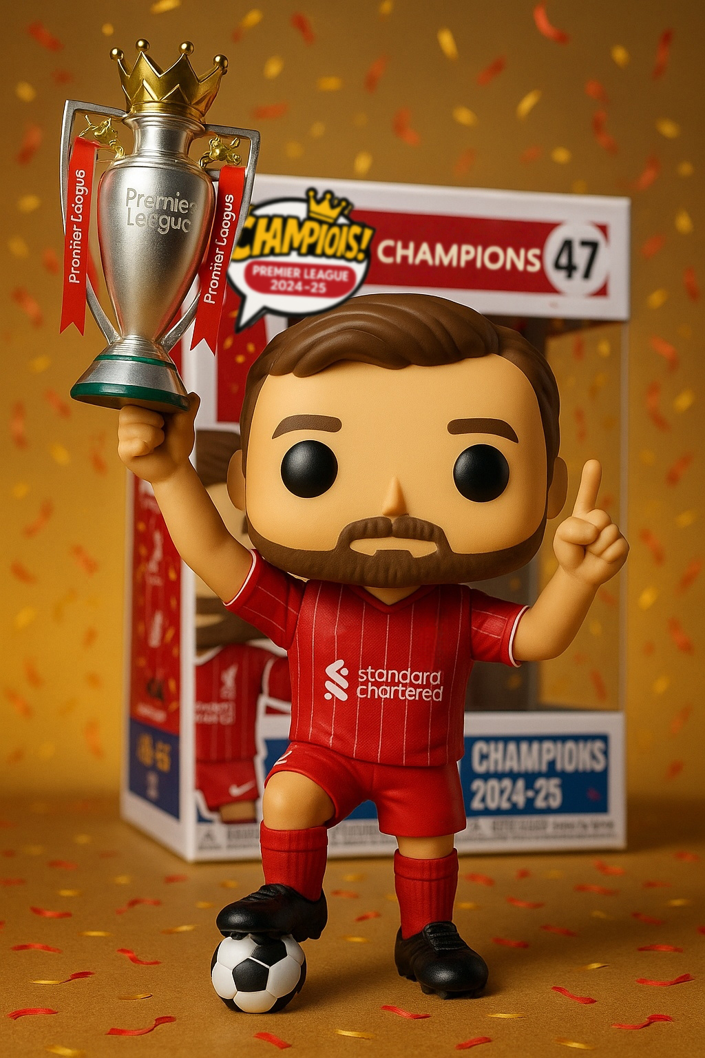 🎉The Reds 2024–25 – Premier League Champions Edition
