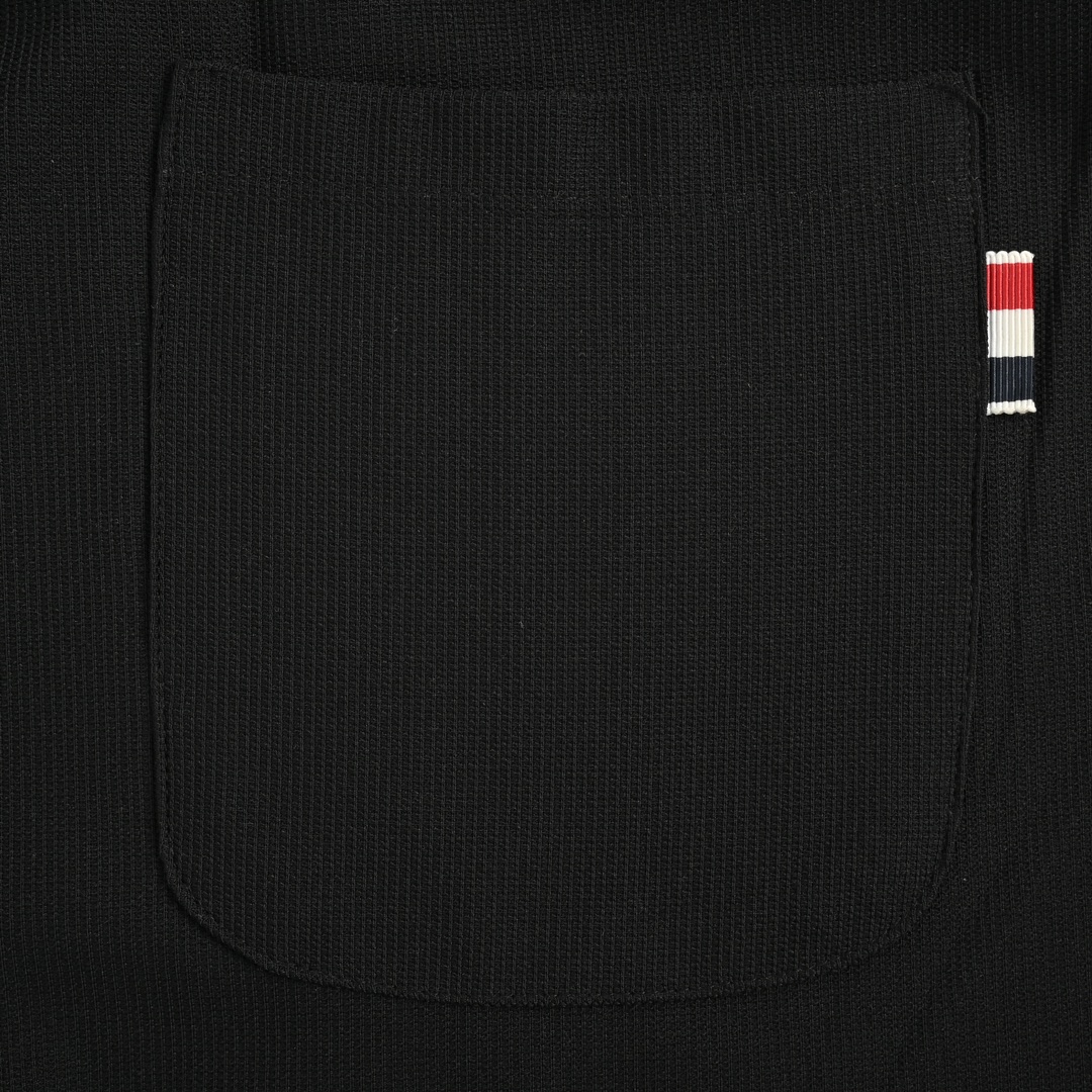 Moncler embroidered logo waffle thin trousers