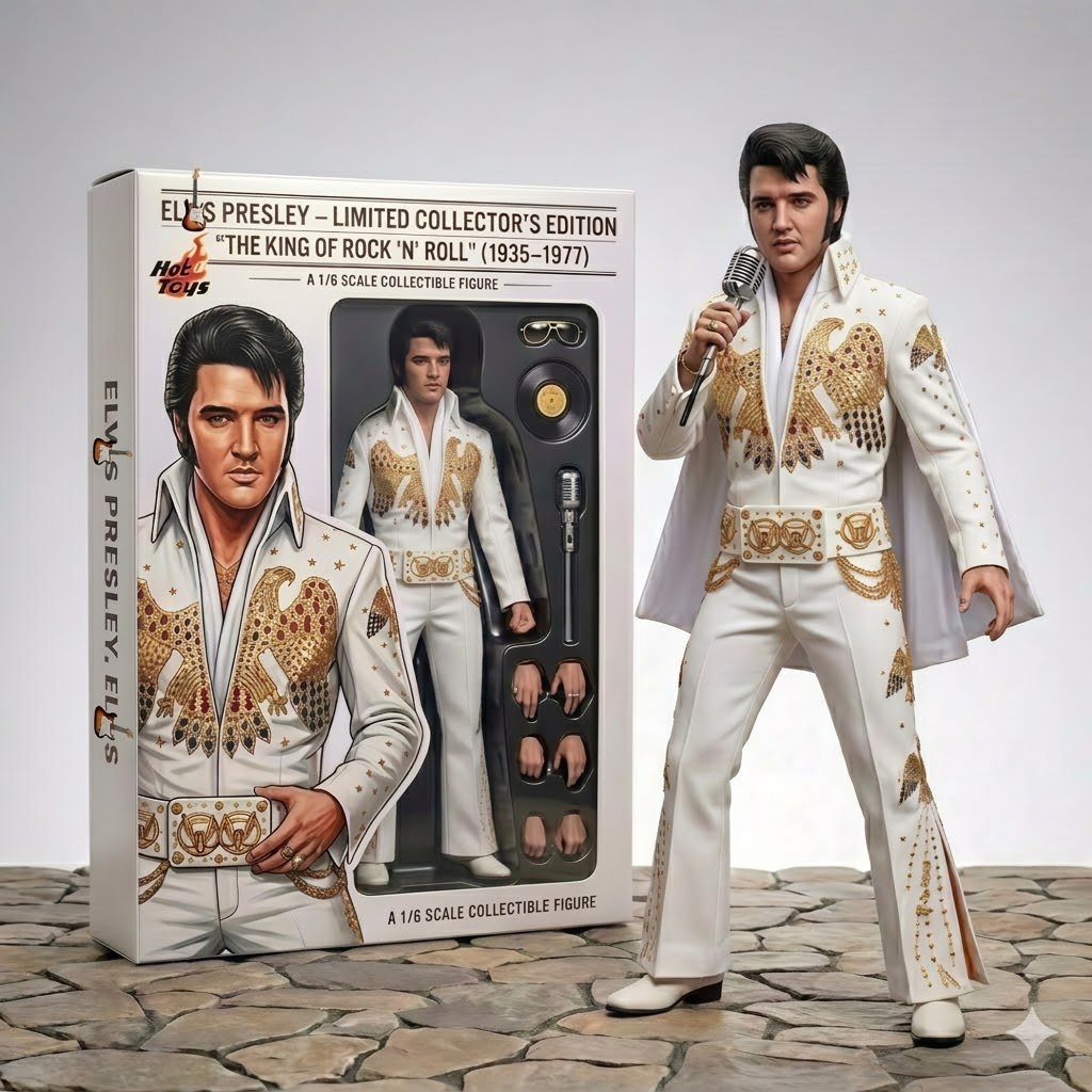 Elvis Presley Hot Toys 1:6 Scale Collectible Figure &ndash; Limited Collector&rsquo;s Edition