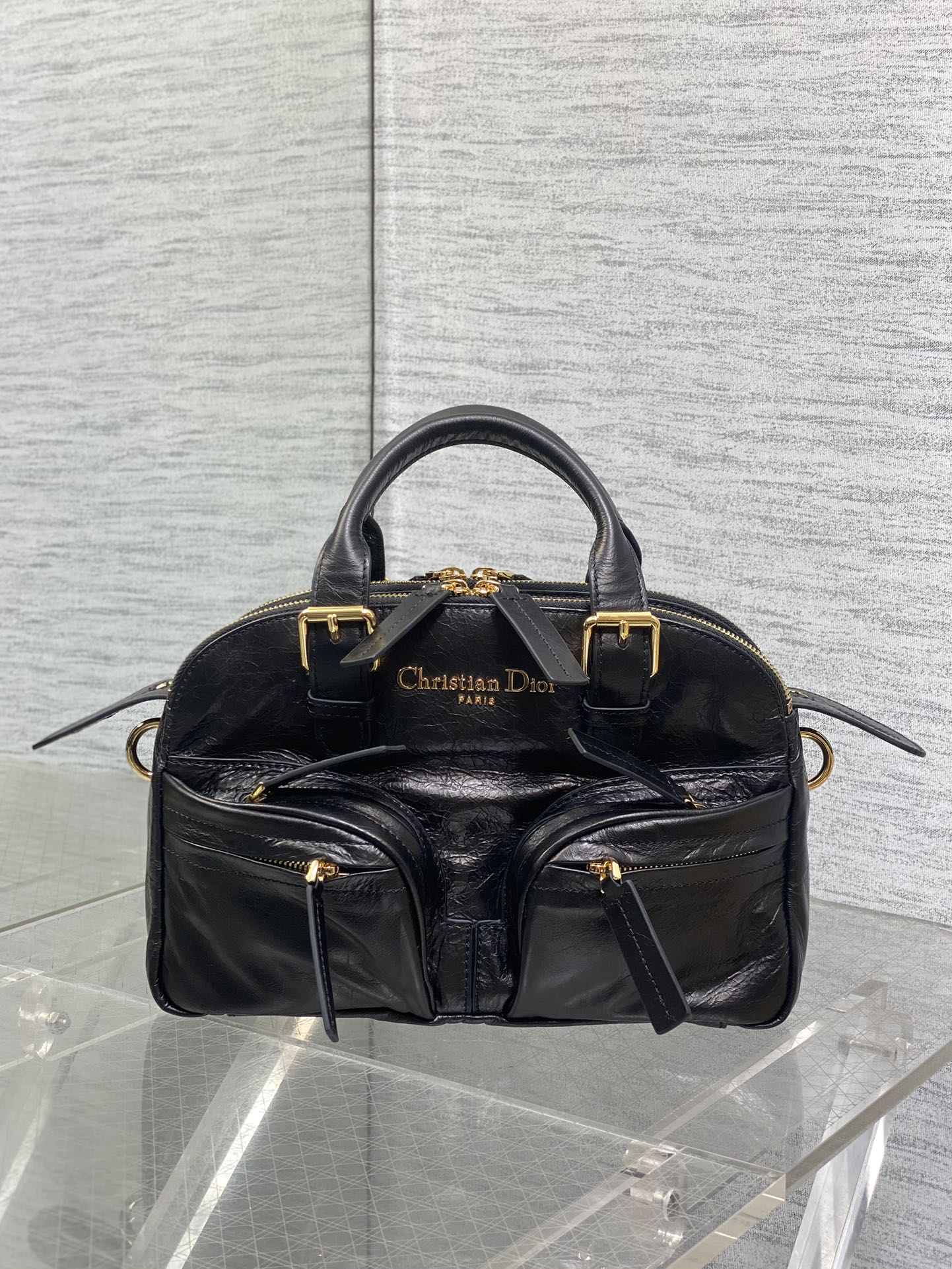 Dior Grand Tour Bowling Bag Small