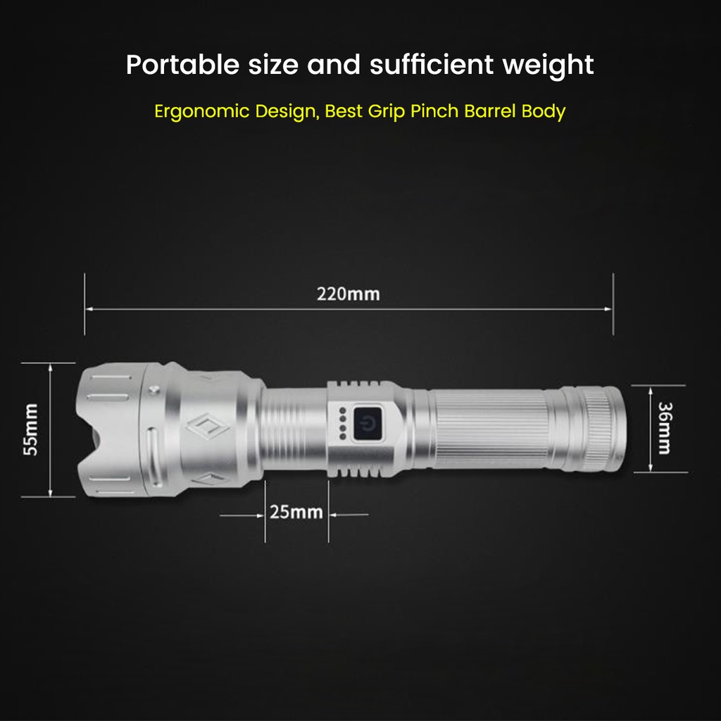 New German 900000 lumens Waterproof Tactical Spot Lights