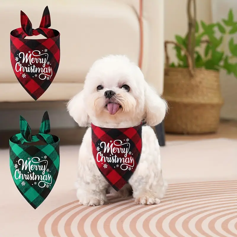 ON SALE🔥Pet Scarf Triangle Bibs for Small Medium Large and Extra Large Dogs Cats-Buy 5pcs Free Shipping