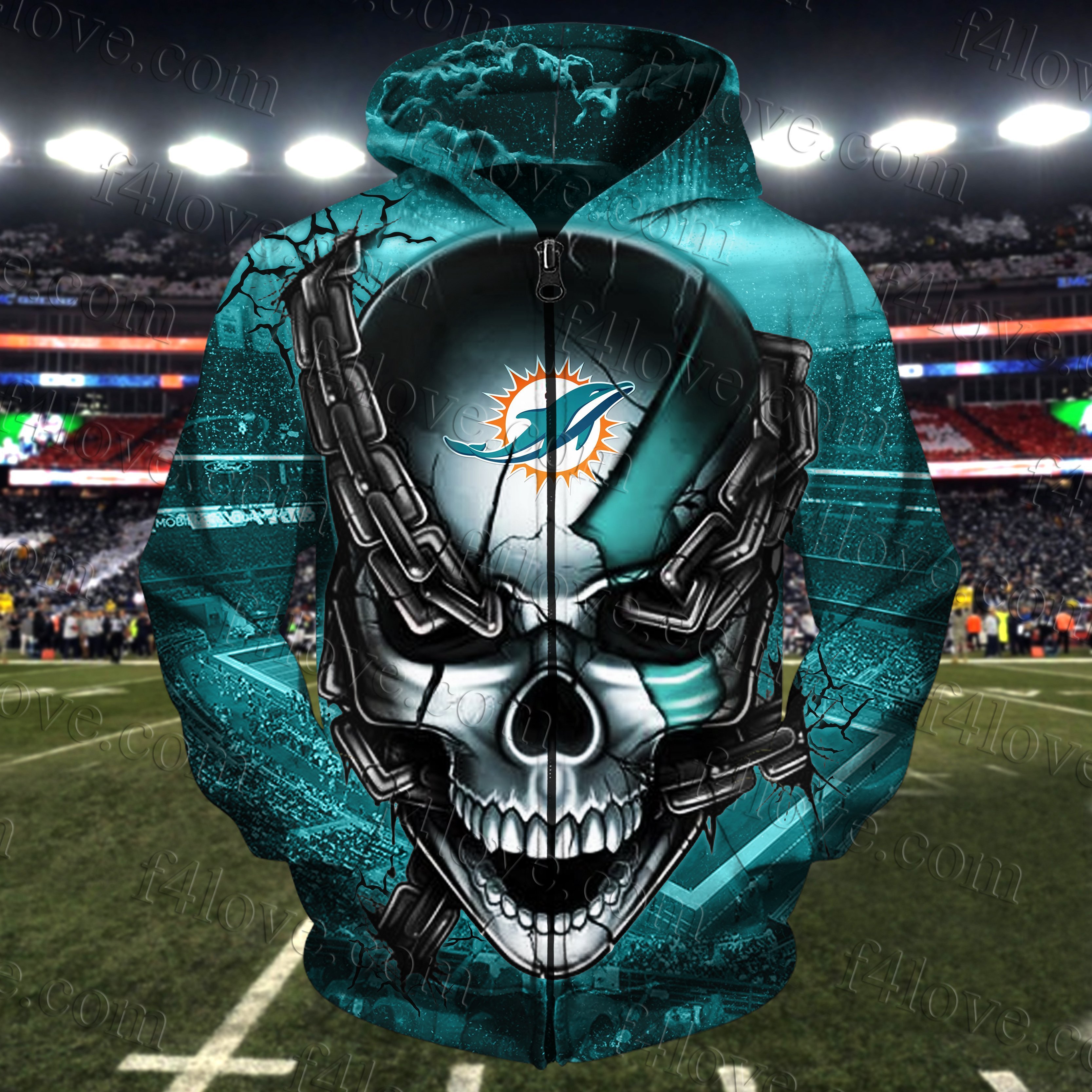 DOLPHINS HOODIE VIP89