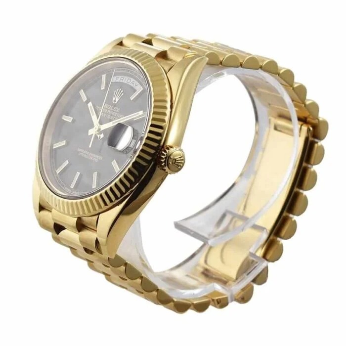 Rolex Day-Date 228235-0002 “Black Dial” Precision Replica Edition