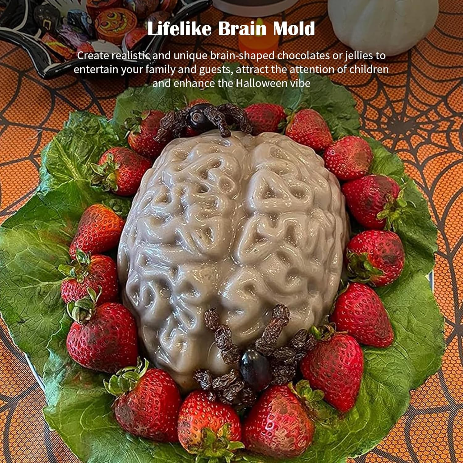 Halloween Bakeware-Haunted Skull Cakelet Pan