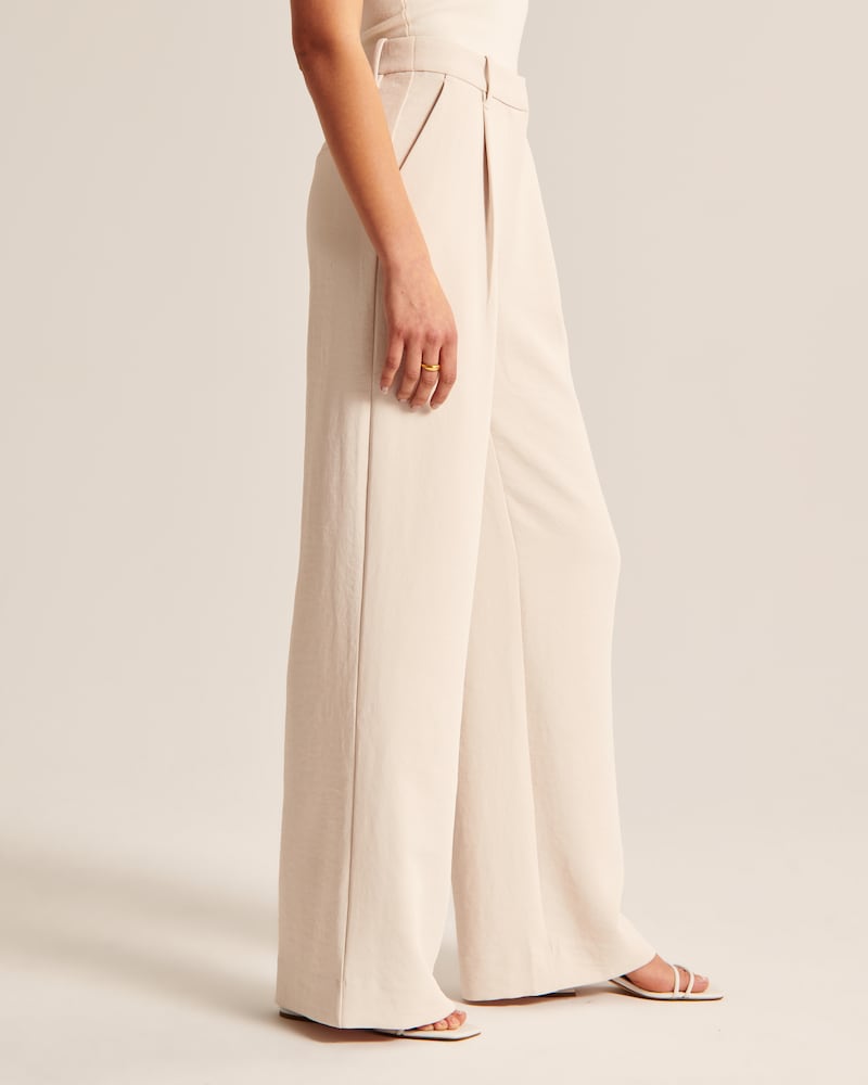 🎄Christmas Special Sale-[SAVE 50% OFF]--Wide-Leg Tailored Pants--BUY 2 GET 15% OFF & FREE SHIPPING