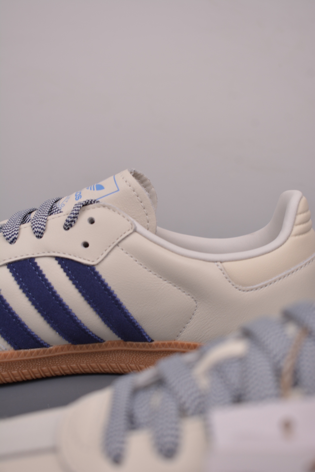 Adidas Originals Samba OG Off White Dark Blue JI3907