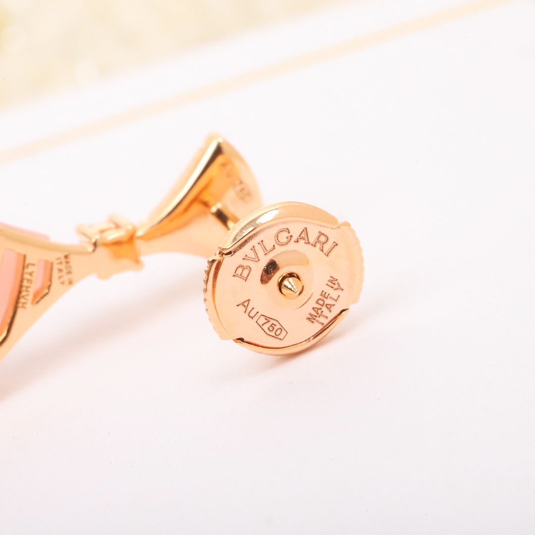 Bulgari fan earrings
